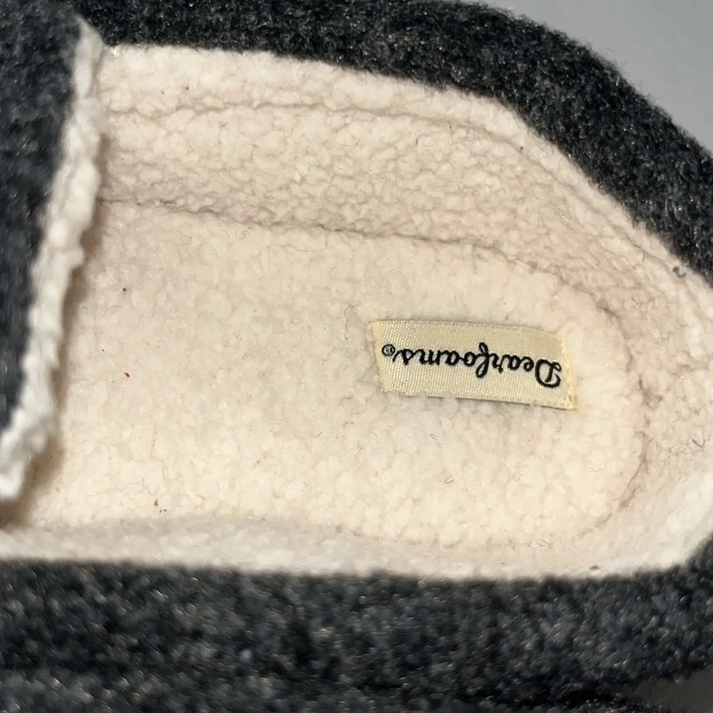 NEW DEARFOAMS Kids' Amari Faux Fur Loafer Size 2/3